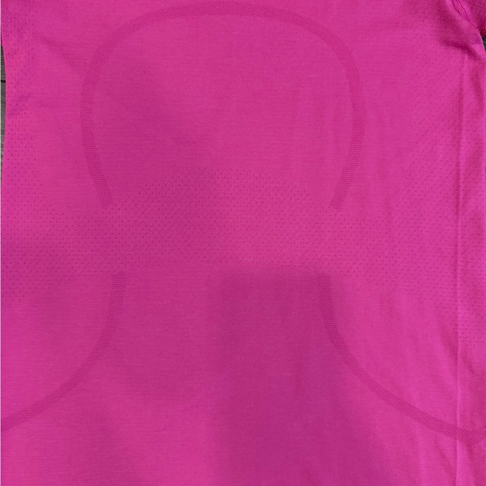 Lululemon Swiftly Tech Short Sleve Shirt 2.0 Race Length Sonic Pink Size 6 - Picture 5 of 7
